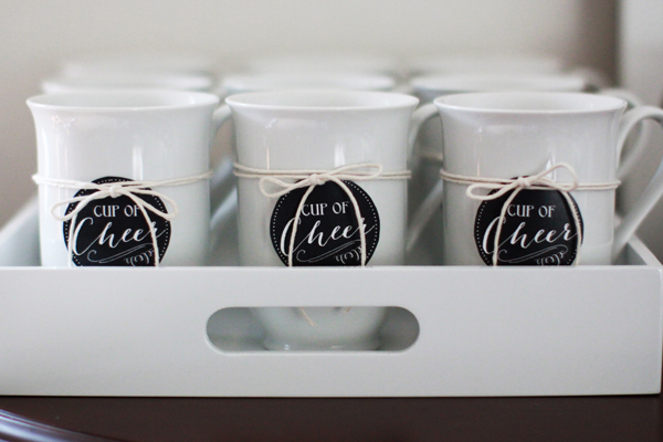 Cups of cheer for a DIY hot cocoa bar