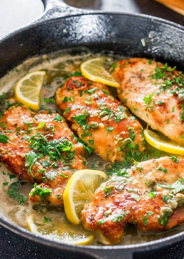 Lemon Chicken Piccata 