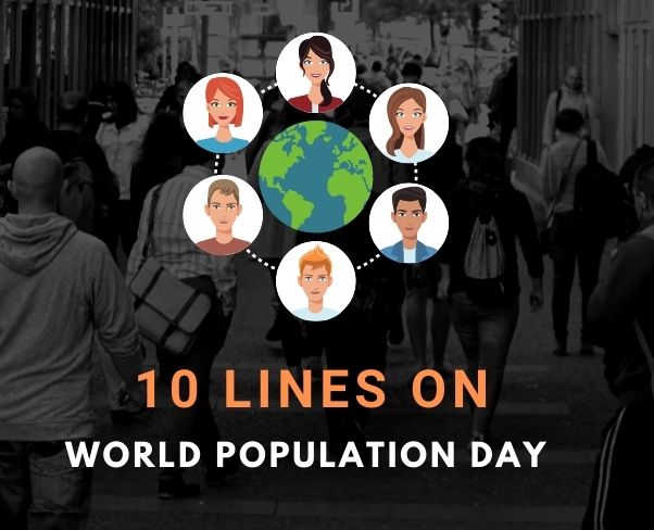 10 lines on world population day