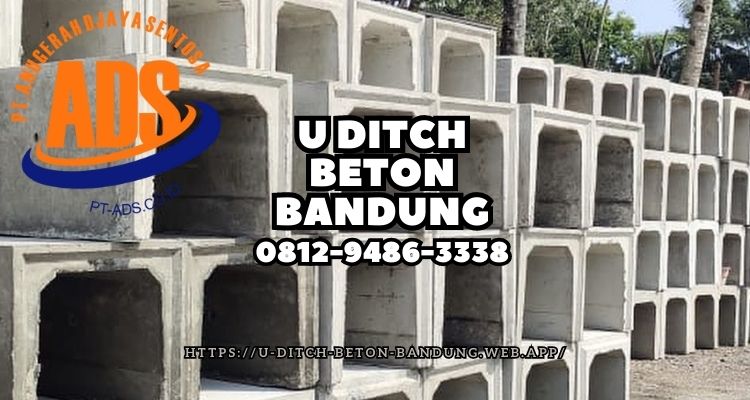 U Ditch Beton Bandung