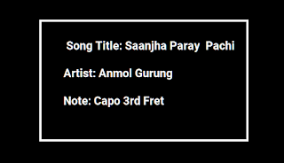 Saanjha Paray  Pachi Guitar Chords
