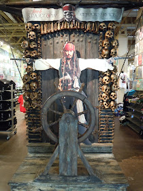 Jack Sparrow in-store Pirates 4 display