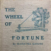 cover of Gandhi's 1921 publication "The Wheel of Fortune."
