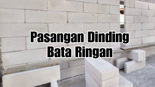 Pekerjaan Pasangan Bata Ringan