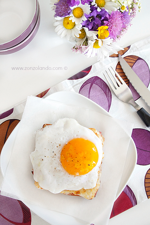 Croque-madame toast prosciutto e uovo ricetta francese sandwich perfect recipe