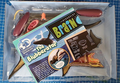 Discovery Mindblown 4D Shark Anatomy Kit review age 6+ box contents