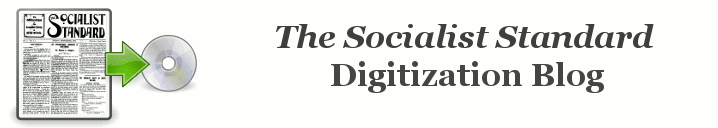 Socialist Standard digitization blog