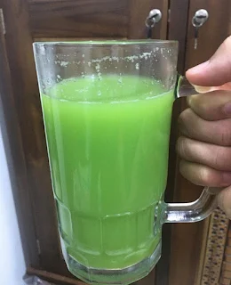 Cucumber Juice in a glass