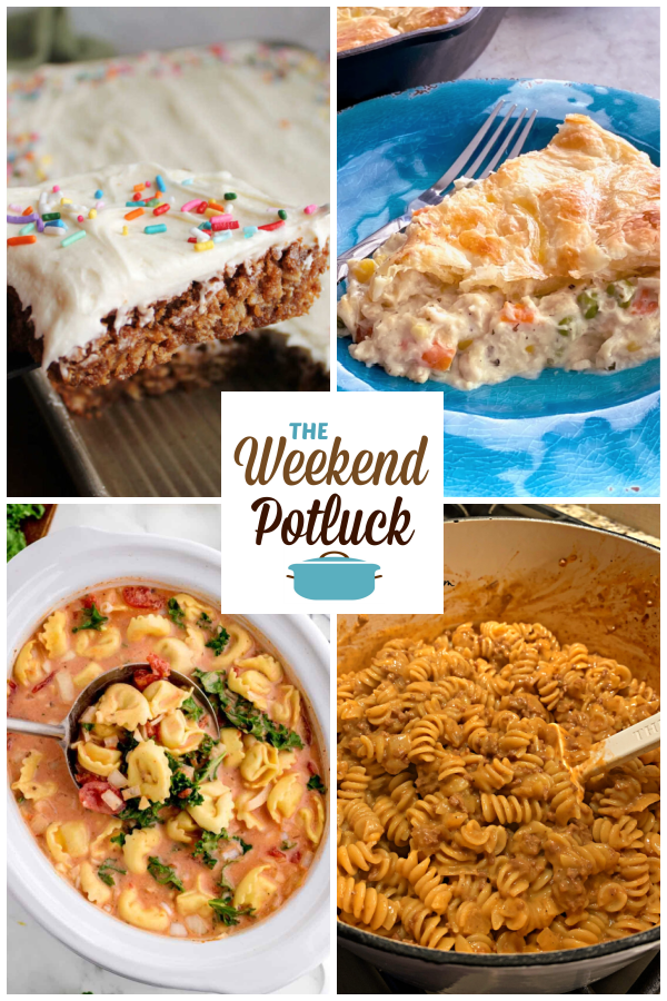 A virtual recipe swap with Oatmeal Cream Pie Bars, Southern Chicken Pot Pie, Creamy Tomato Tortellini Soup, One-Pot Cheeseburger Pasta and dozens more!