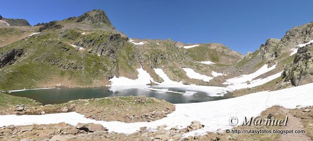 Ibón de Gorgutes y Puerto de la Glera