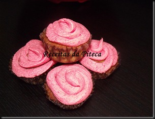 Cupcakes de baunilha.