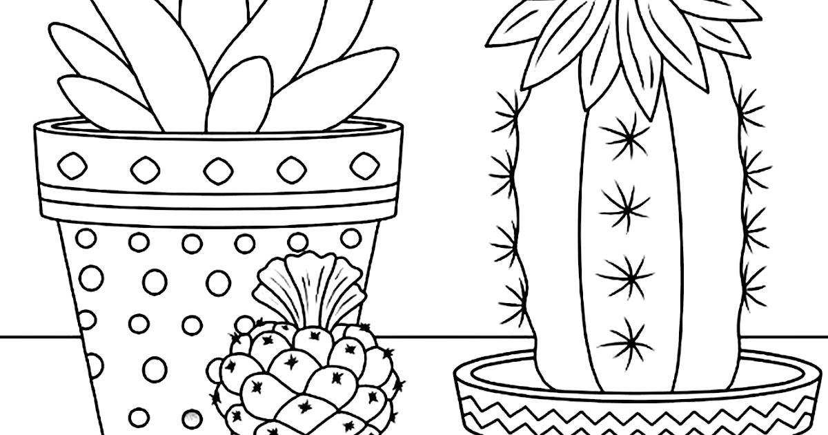 Riscos graciosos (Cute Drawings): Cactos e Suculentas (Cacti and  Succulents)