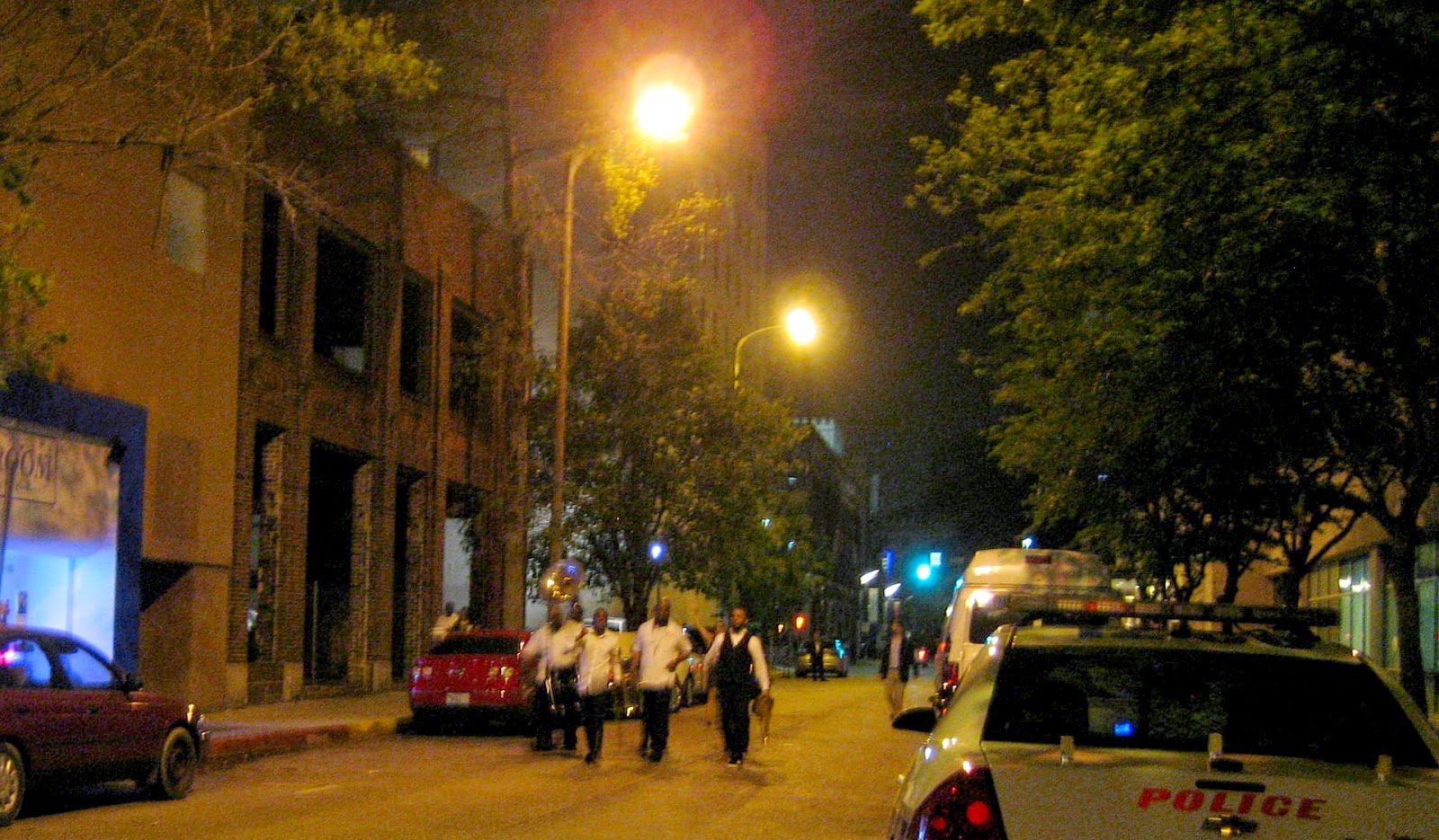 Second-line band, Baton Rouge, Louisiana