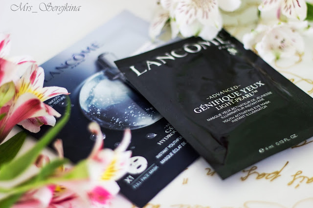 Гидрогелевые маски Lancome Advanced Génifique