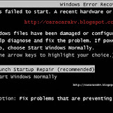 Cara Memperbaiki Windows Error Recovery Di Laptop