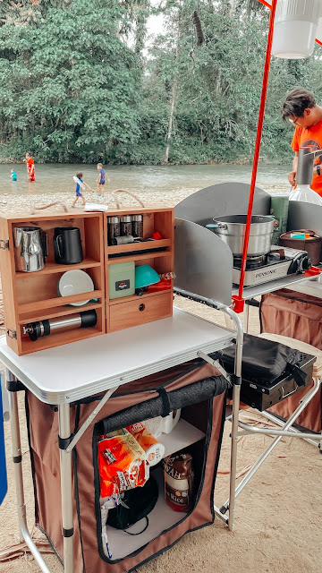 Bernam Nature Hut , “private campsite” yang menarik di Tanjung Malim Perak