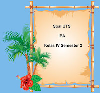 Berikut ini yakni pola latihan Soal UTS IPA Kelas  Soal UTS IPA Kelas 4 Semester 2 Tahun Ajaran 2017/2018