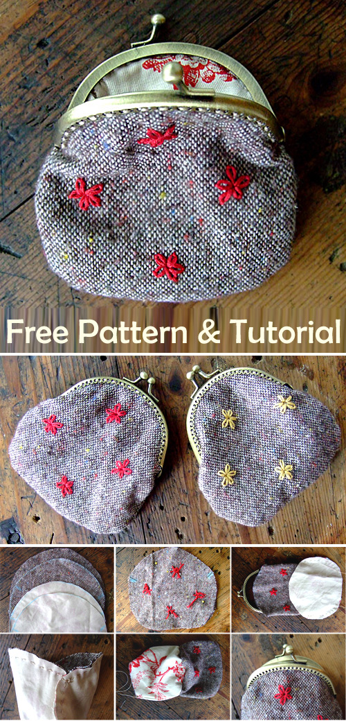 Coin Purse Free Pattern & Tutorial