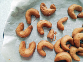 croissants de lune au praliné