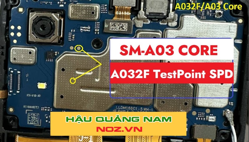 Test Point for SamSung A03 Core [A032f] TO hardreset and Remove FRP 2023