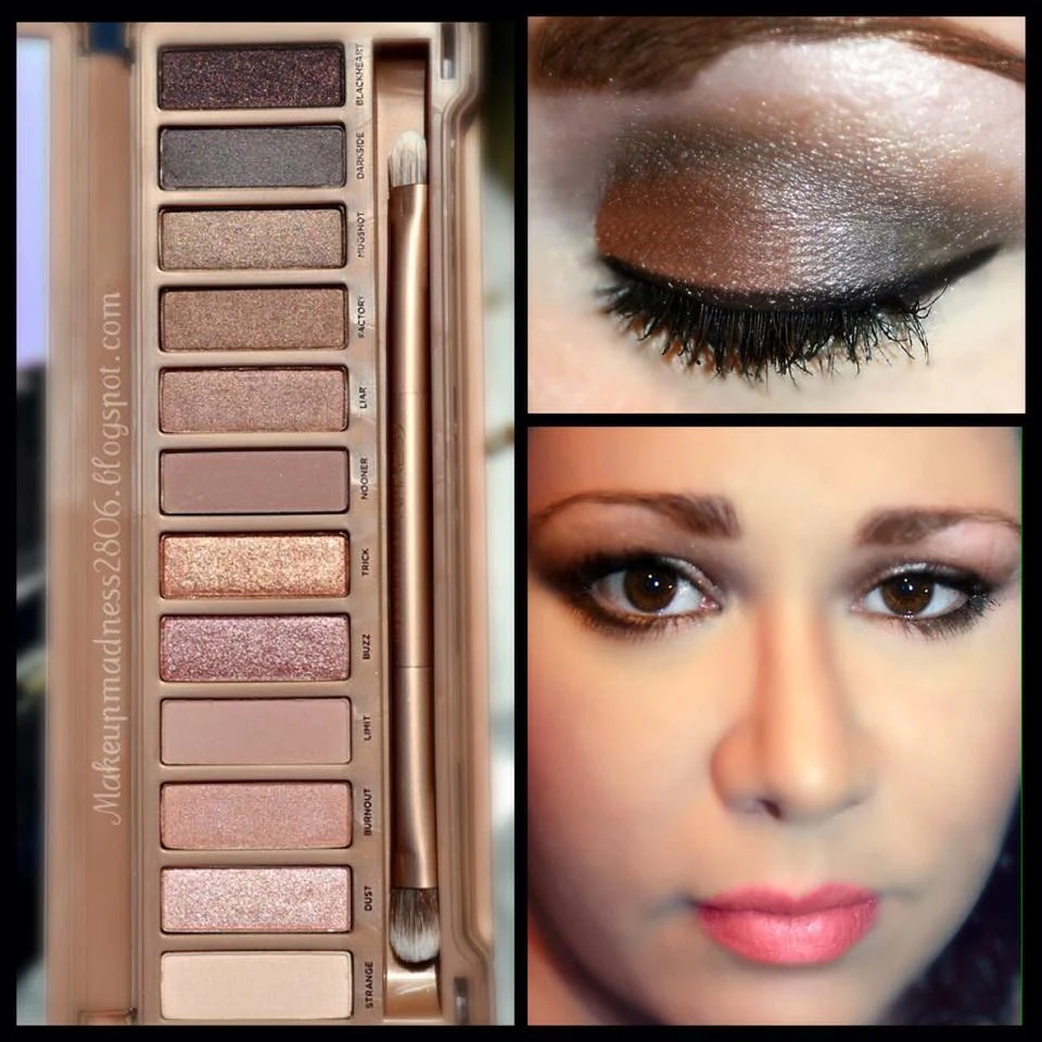 Makeup Madness Sultry Eye Shadow Tutorial Naked 3 Palette