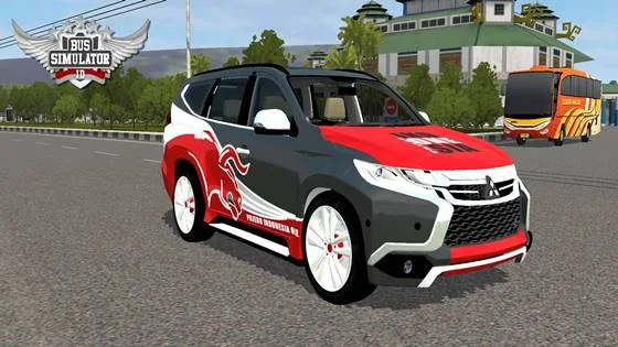 Mod BUSSID Mitsubishi Pajero Sport Full Anim