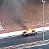 Incendio num carro em Setúbal