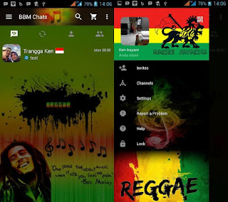 BBM Mod Reggae V2.13.0.26 apk Clone