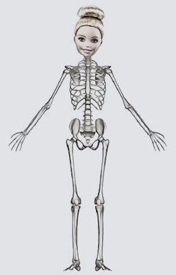 Skeleton Barbie