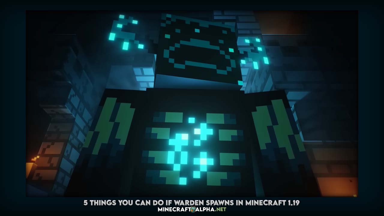5 Things You Can Do If Warden Spawns in Minecraft 1.19