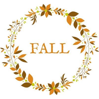 fall monograms free printable