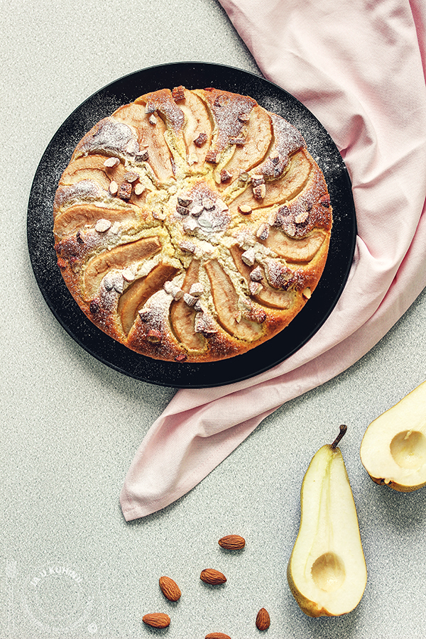 Pear Olive Oil Cake