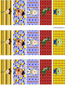 Toy Story Mini Candy Bar Wrapper Printable