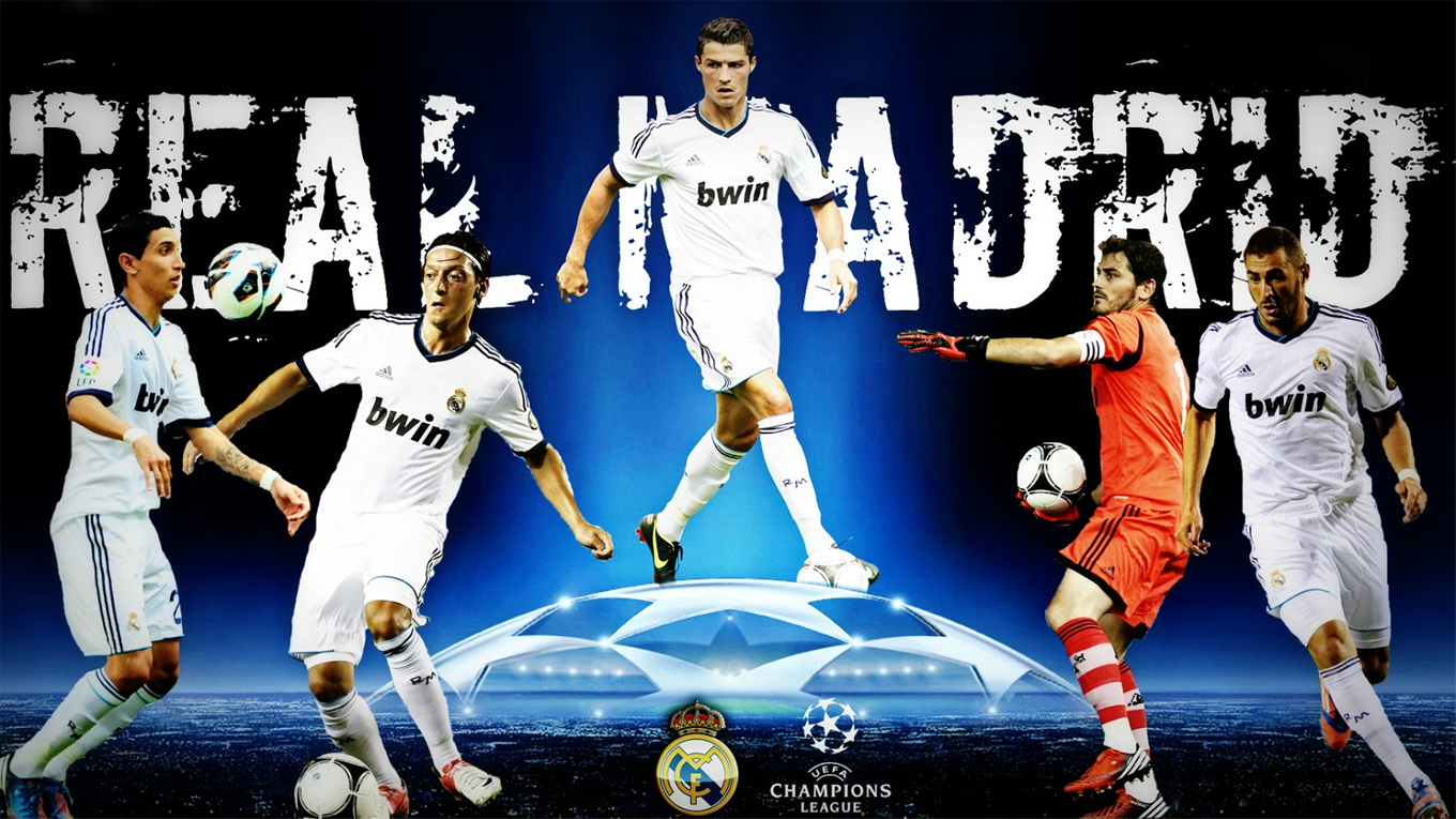 Animasi Lucu Pemain Real Madrid DP BBM
