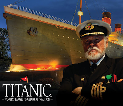 Visit the Titanic Museum for spectacular  holiday fireworks to a winter wonderland, creating is a memorable experience for all groups to share.