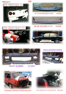 Fire Starting Automobil: Side Skerting Subaru, Vios 