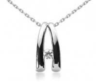 Diamond Solitaire Pendant