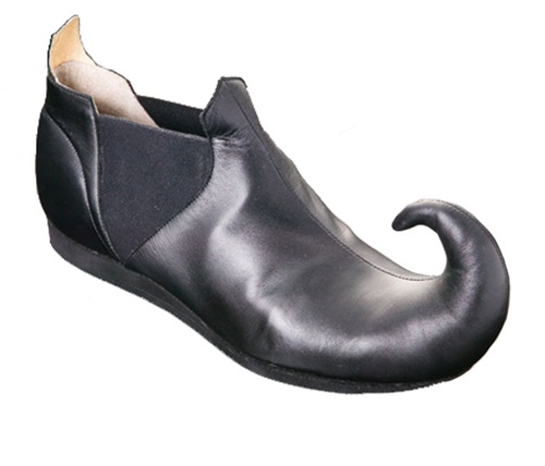 a customized jazz shoe. a customized jazz shoe.