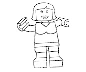 #7 Lego Coloring Page