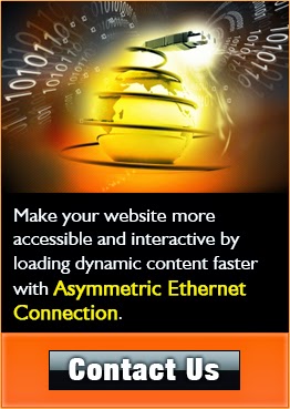 Make your website more accessible and interactive by loading dynamic content faster with Asymmetric Ethernet Connection