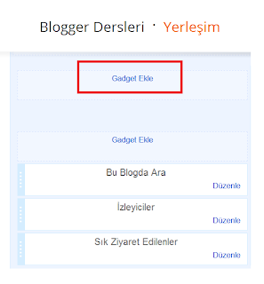 Blogger Dersleri - Blogger Kategori Yaratmak 