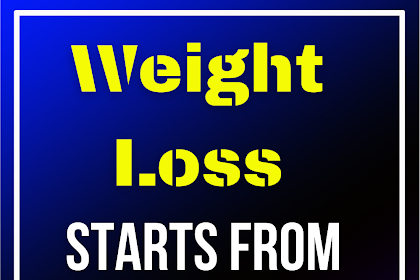 Weight Loss Starts From the Inside Out