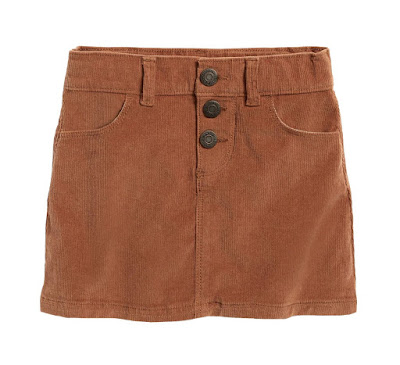 Toddler Girls Caramel Corduroy Skirt from Old Navy