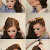 Vintage Look Pin-up Victory Rolls - Complete Hair Style Tutorial