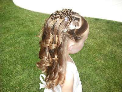 Flower Girl Hairstyles  Weddings on Flower Girl Hair