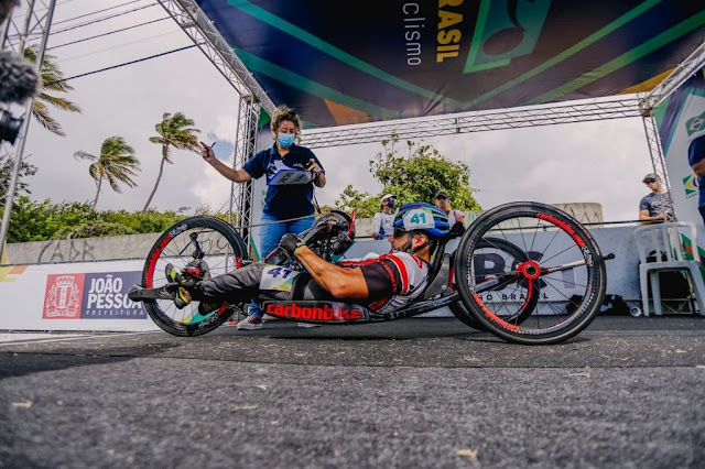 Cícero Lucena acompanha início da Copa Brasil de Paraciclismo na capital