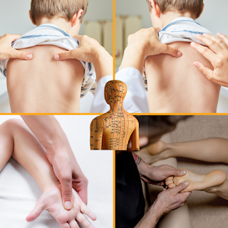 Puntos de la terapia de acupresión en niños