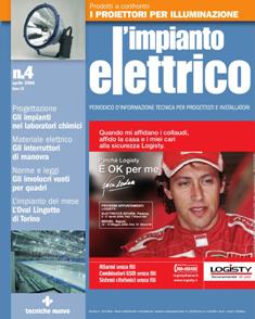 L'Impianto Elettrico 2006-04 - Aprile 2006 | ISSN 2037-2884 | TRUE PDF | Bimestrale | Professionisti | Elettricità | Domotica
L’Impianto Elettrico & Domotico è il mensile degli installatori che vogliono avere a disposizione regolarmente un’obiettiva ed esauriente panoramica sul settore dell’installazione elettrica e sui nuovi prodotti, accessori e sistemi messi in commercio. Ogni numero ospita soluzioni offerte dal mercato per la realizzazione di impianti industriali e civili, temi di attualità del settore affrontati direttamente dai costruttori, una rassegna tecnica delle novità più interessanti e un costante aggiornamento sulla normativa del settore.