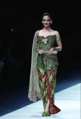 kebaya batik modern Terbaru