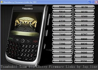 BLACKBerry Update Frimware Free Pack 2012